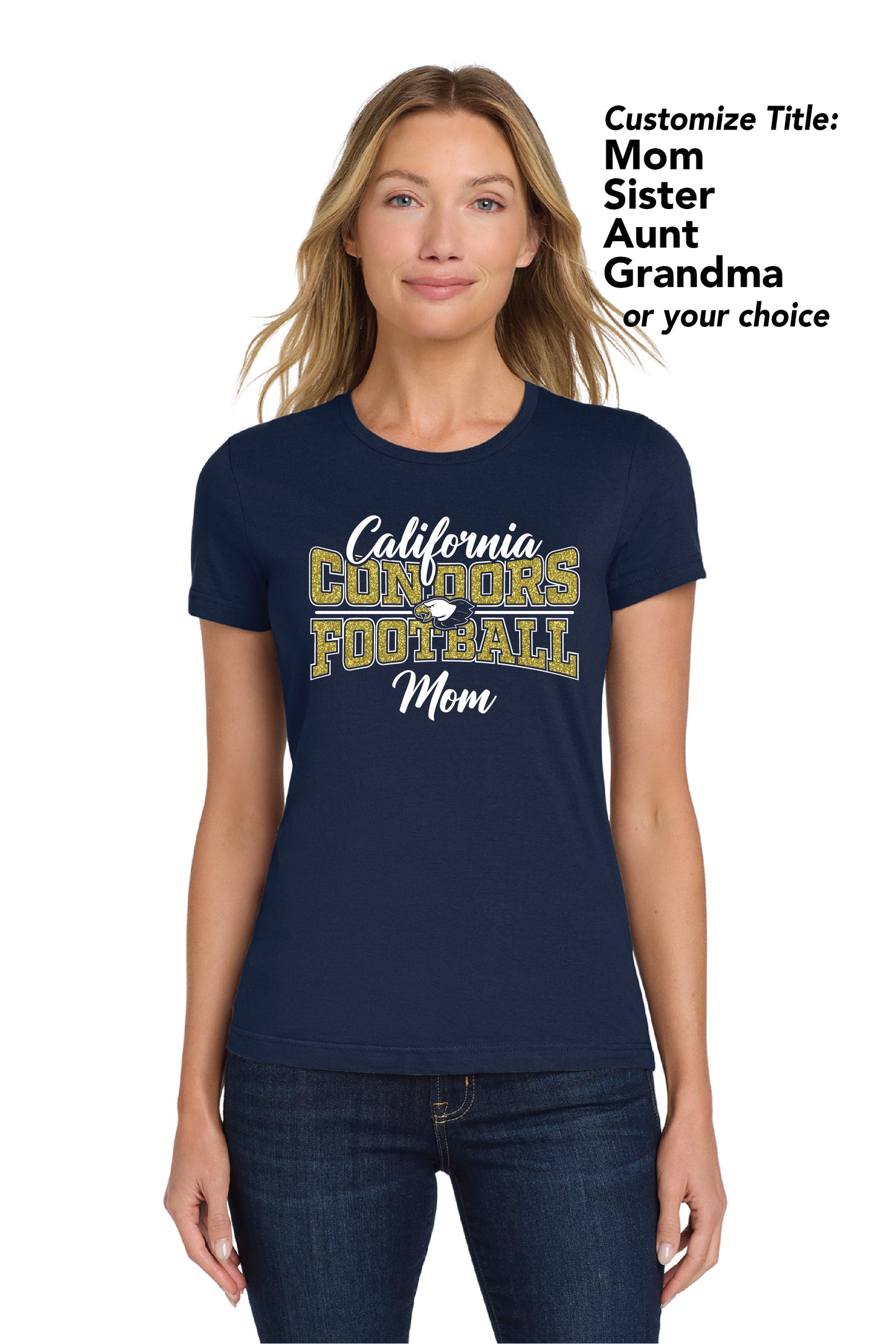 Cal Football Custom Script | Ladies Tee