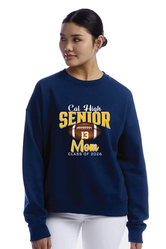Cal Football Senior Mom 2 | Unisex Crewneck Fleece