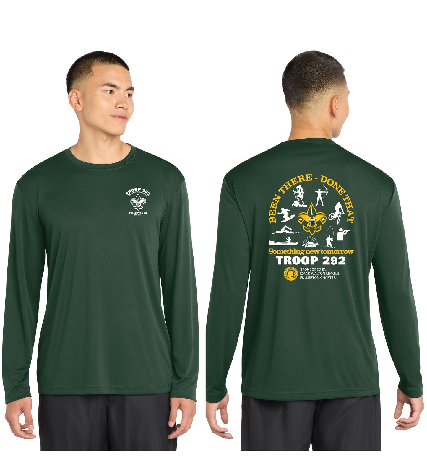 Troop 292 | Class B Unisex Long Sleeve Performance Tshirt