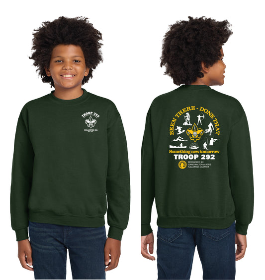 Troop 292 | Class B Youth Crewneck Fleece