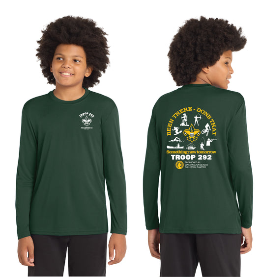 Troop 292 | Class B Youth Long Sleeve Performance Tshirt