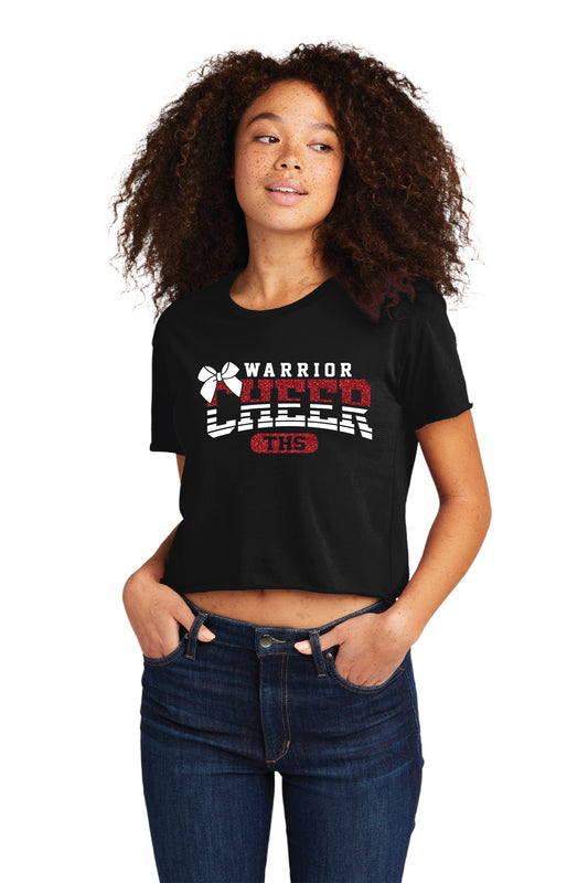 Troy Cheer Design 1 | Cropped Tee