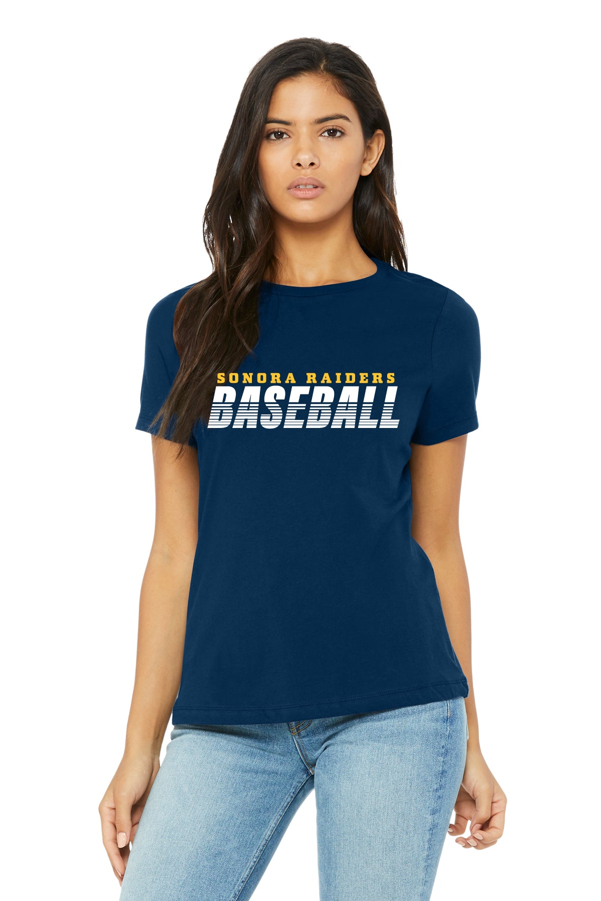 Sonora Baseball D2 | Triblend Relax Fit Ladies Tee