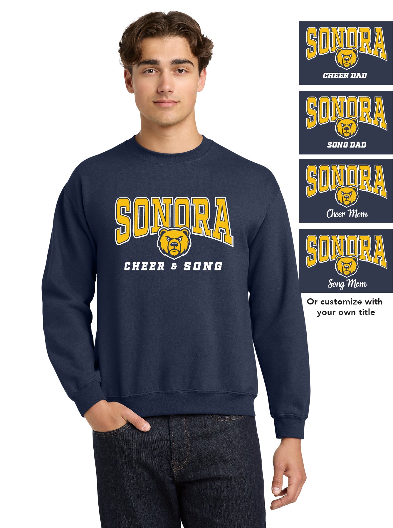 Sonora Cheer & Song D4 | Unisex Crewneck Fleece