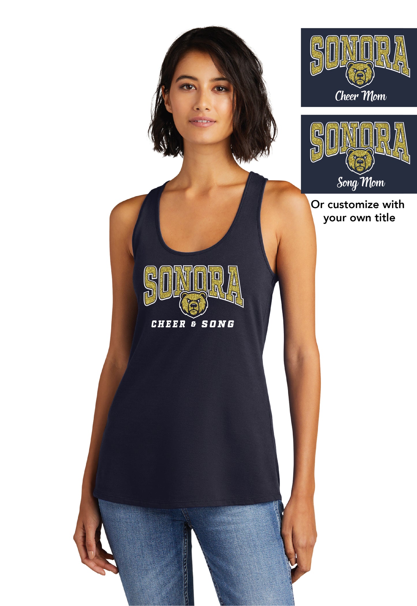 Sonora Cheer & Song D3 | Ladies Racerback Tank