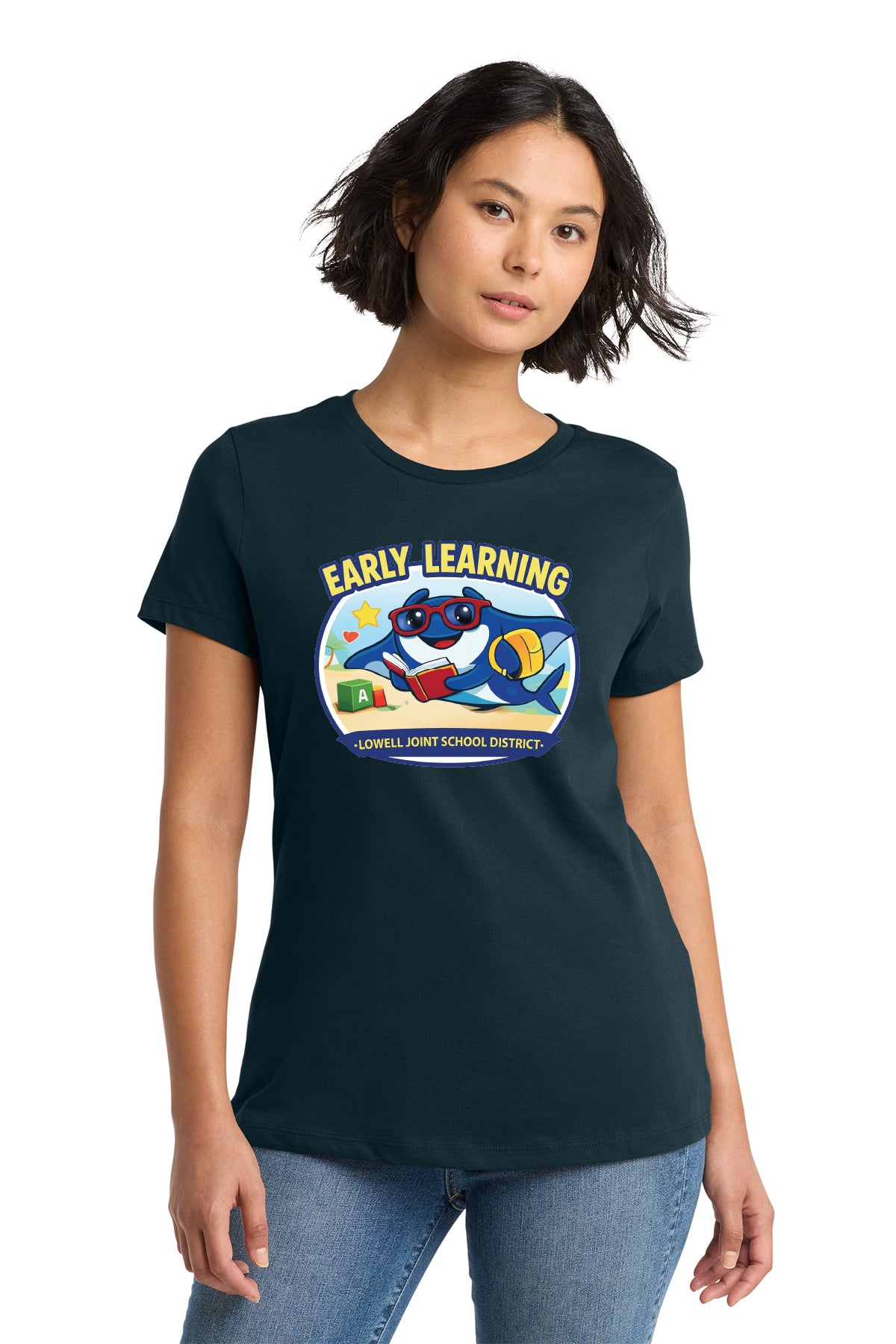 Early Learning | Ladies Ringspun Tee