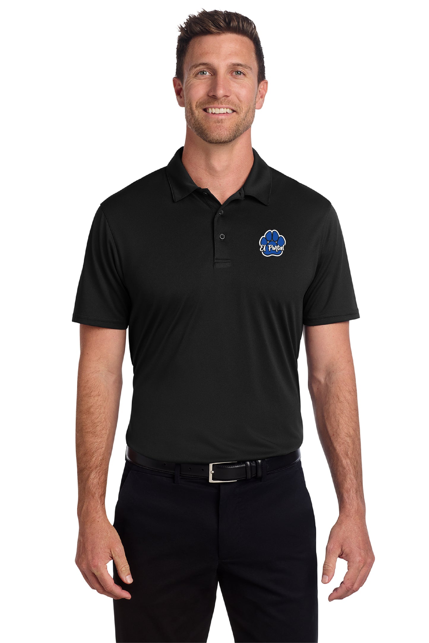 El Portal  Staff | Men's Performance Staff Polo