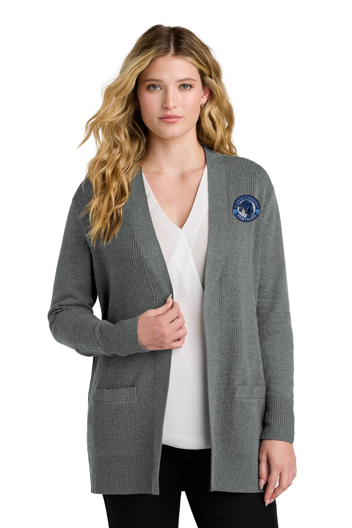 El Portal Staff | Ladies Open Front Cardigan