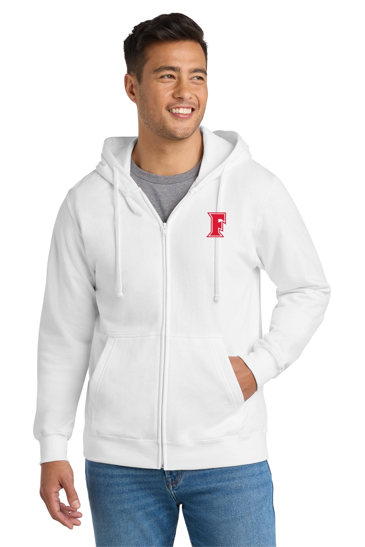 FUHS Music | Unisex Zip Up Hooded Fleece