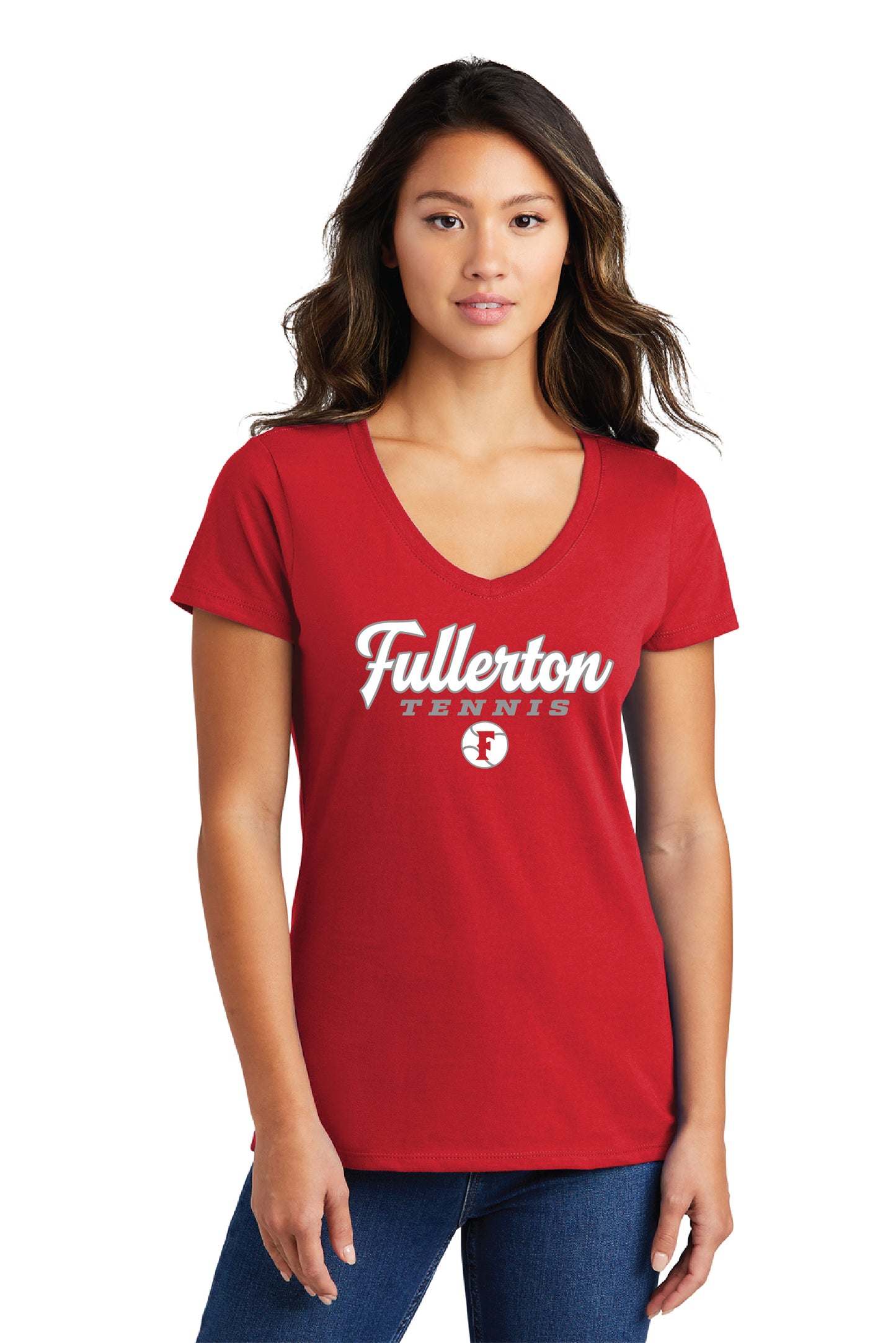 Fullerton Tennis | Ladies Vneck