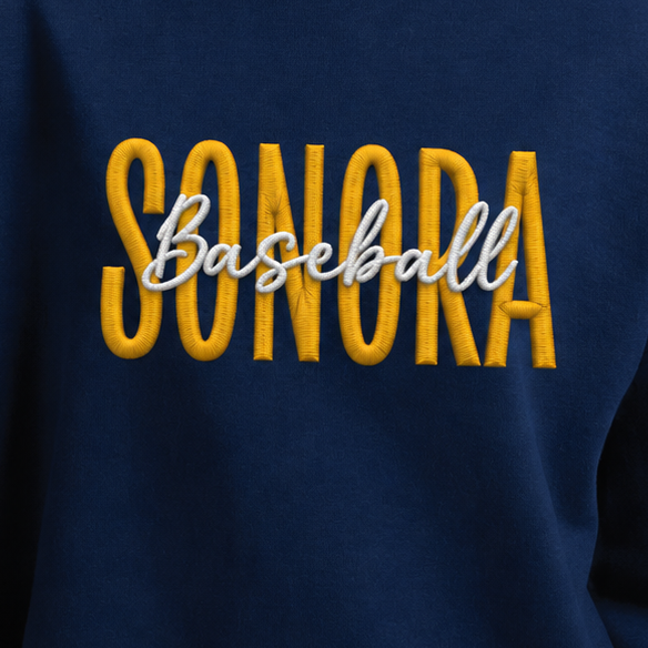 Sonora Baseball Embroidered | Unisex Hoody