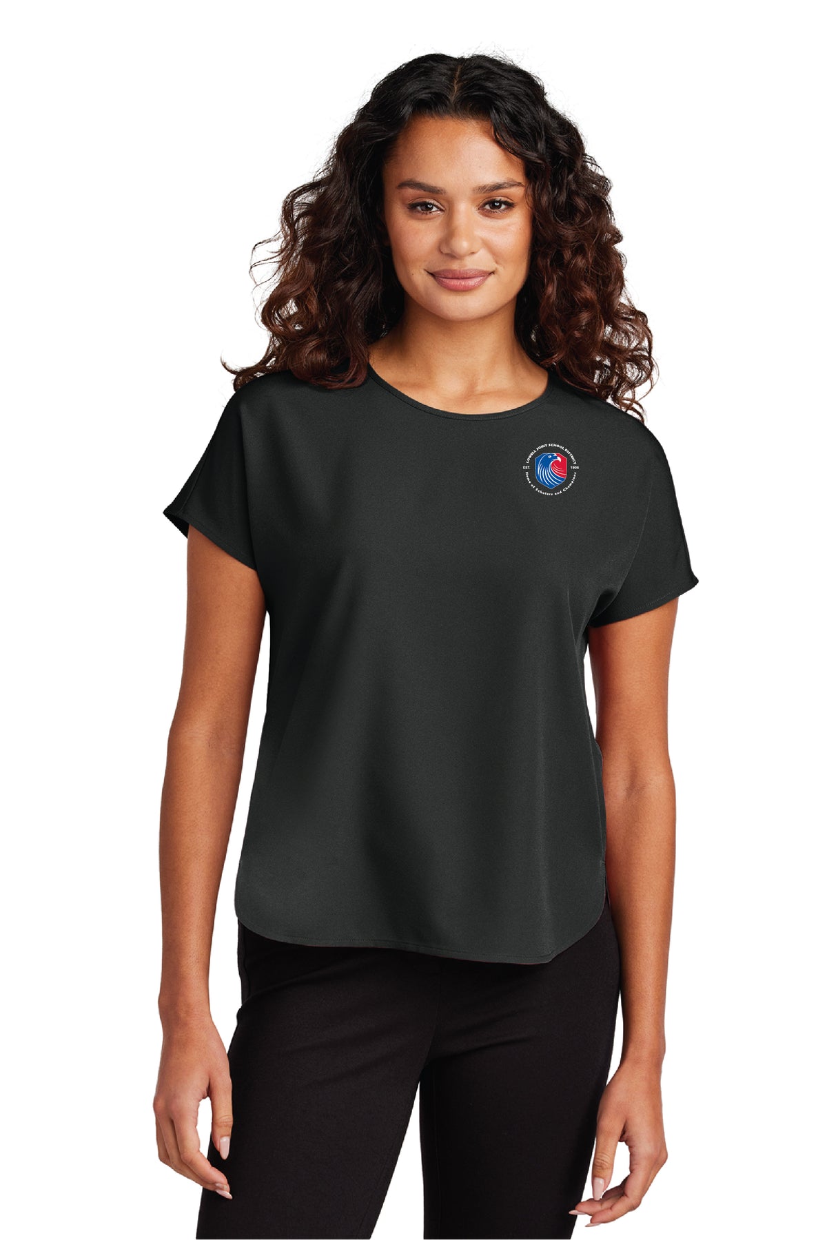 LJSD | Womens Stretch Crepe Crew