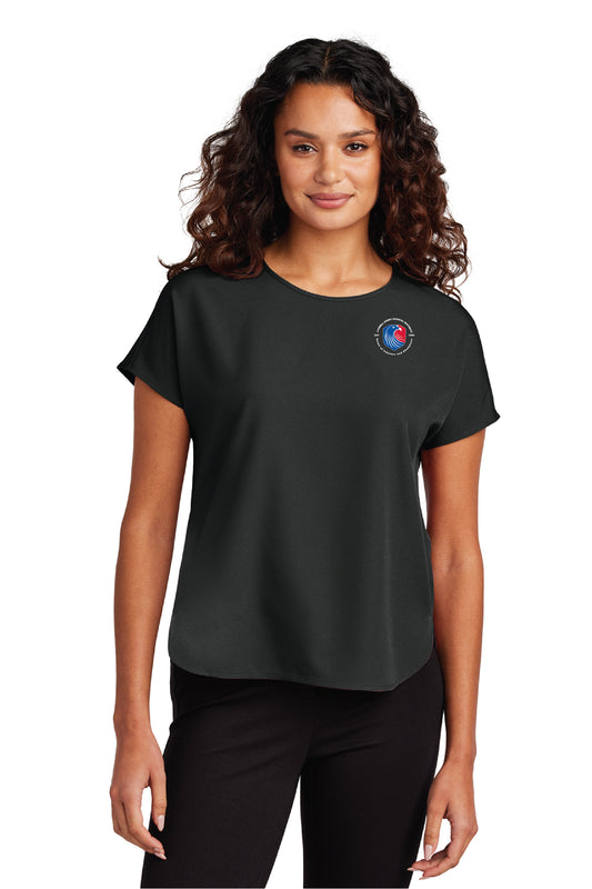 LJSD | Womens Stretch Crepe Crew