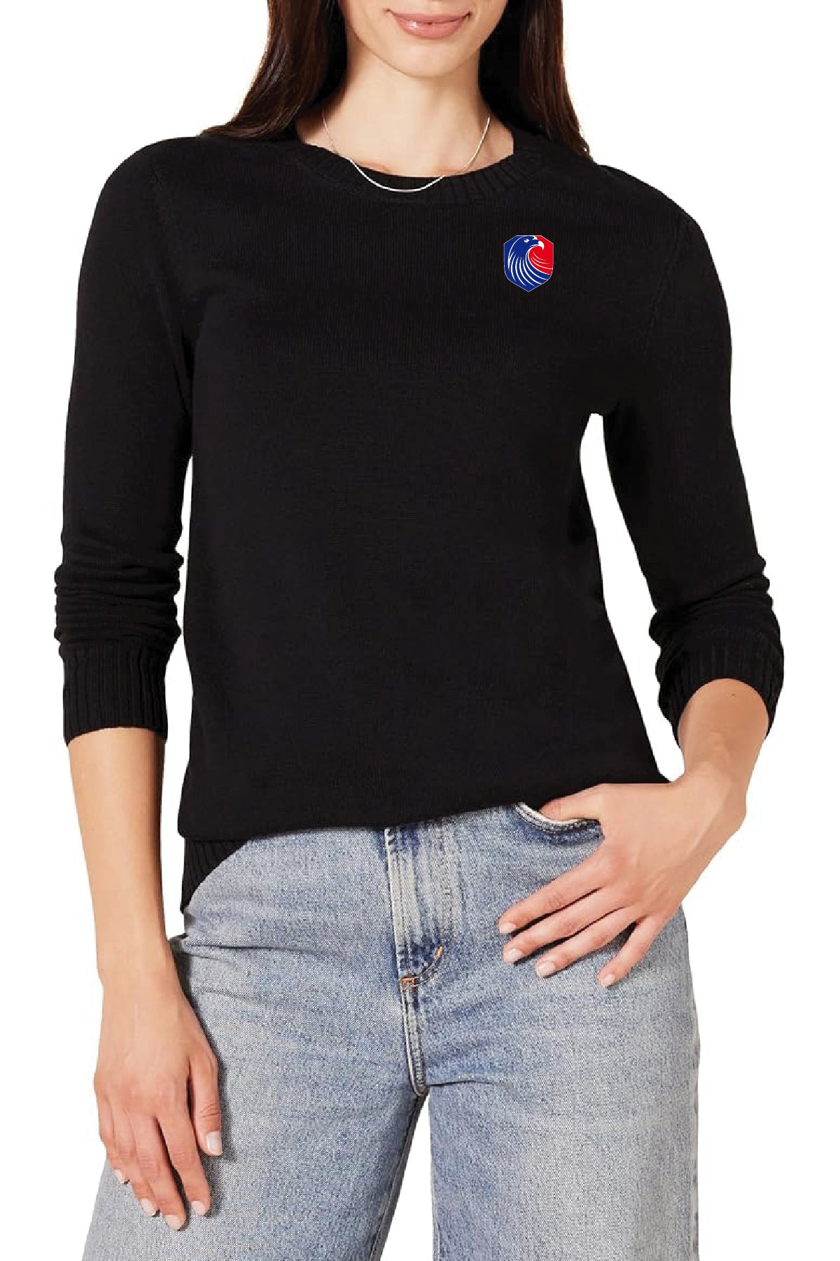 LJSD Staff | Ladies Crewneck Sweater