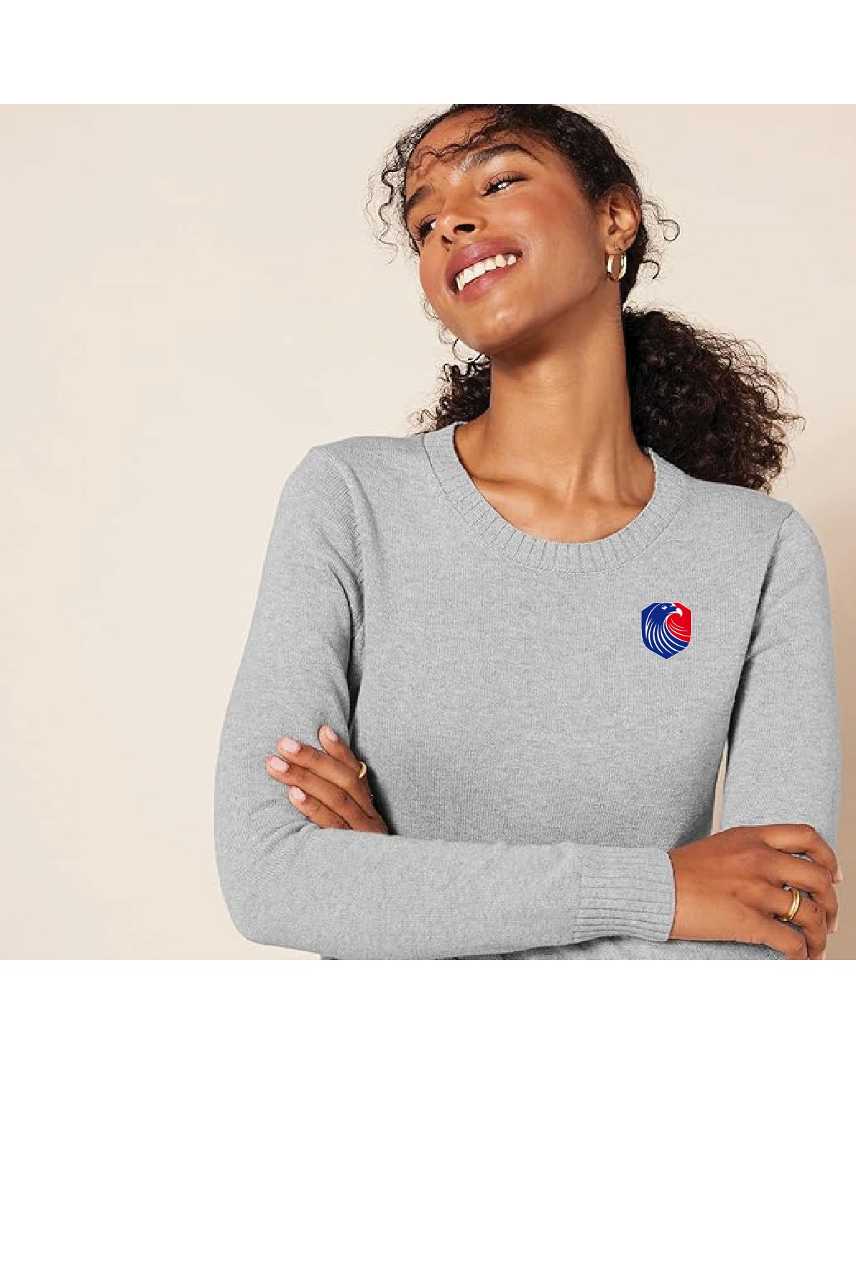 LJSD Staff | Ladies Crewneck Sweater