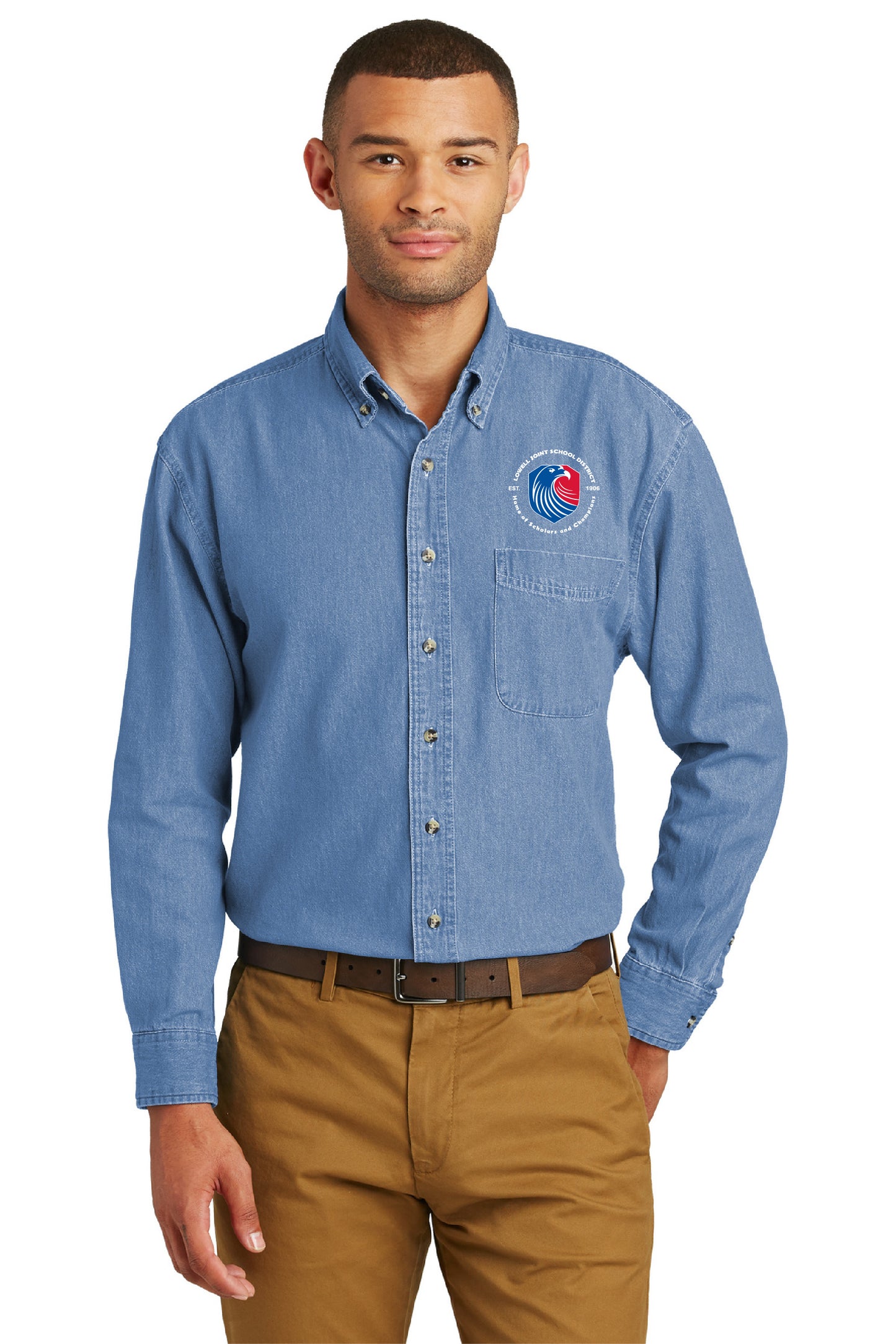 LJSD | Men's Denim Long Sleeve Shirt