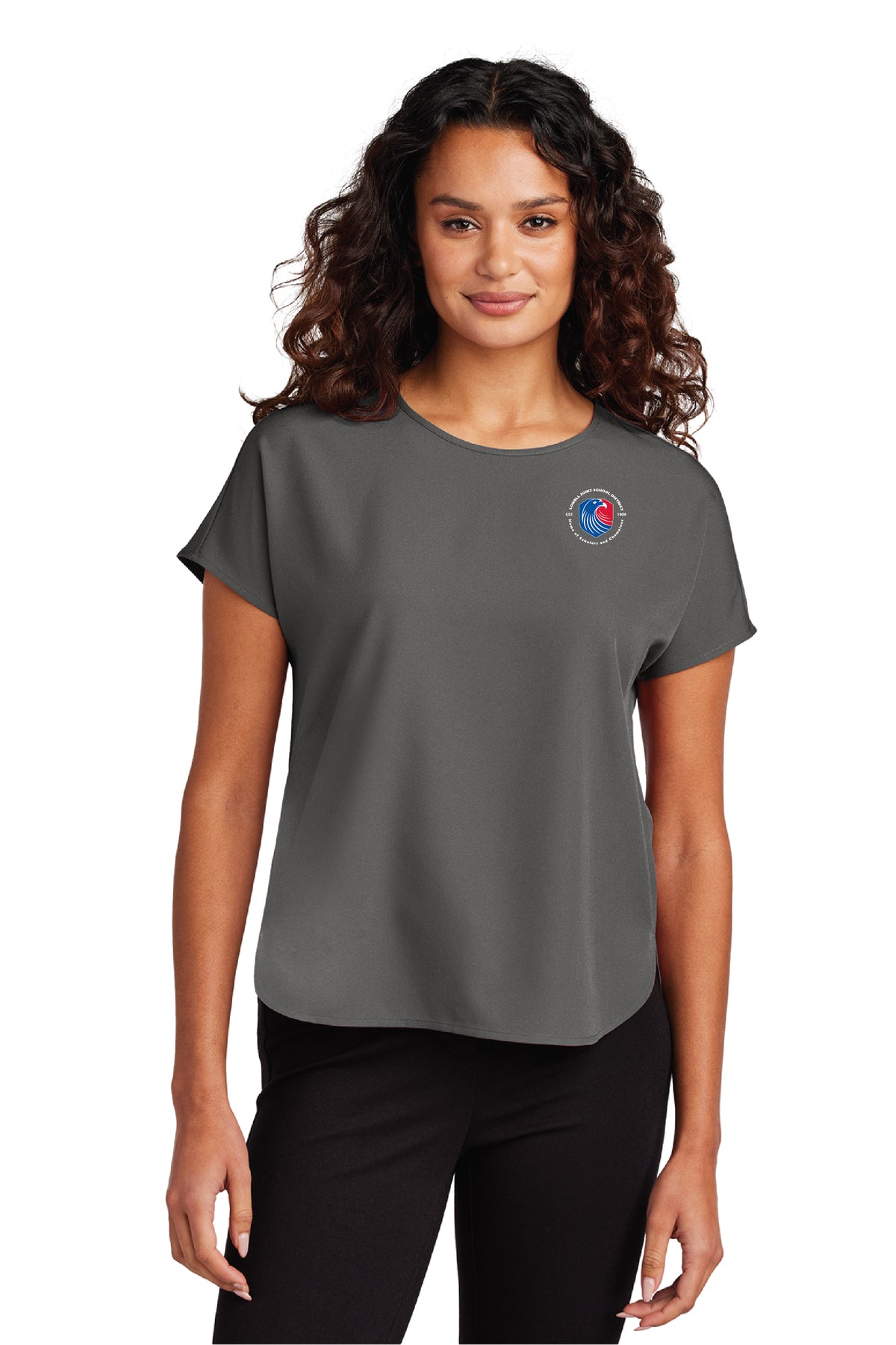 LJSD | Womens Stretch Crepe Crew