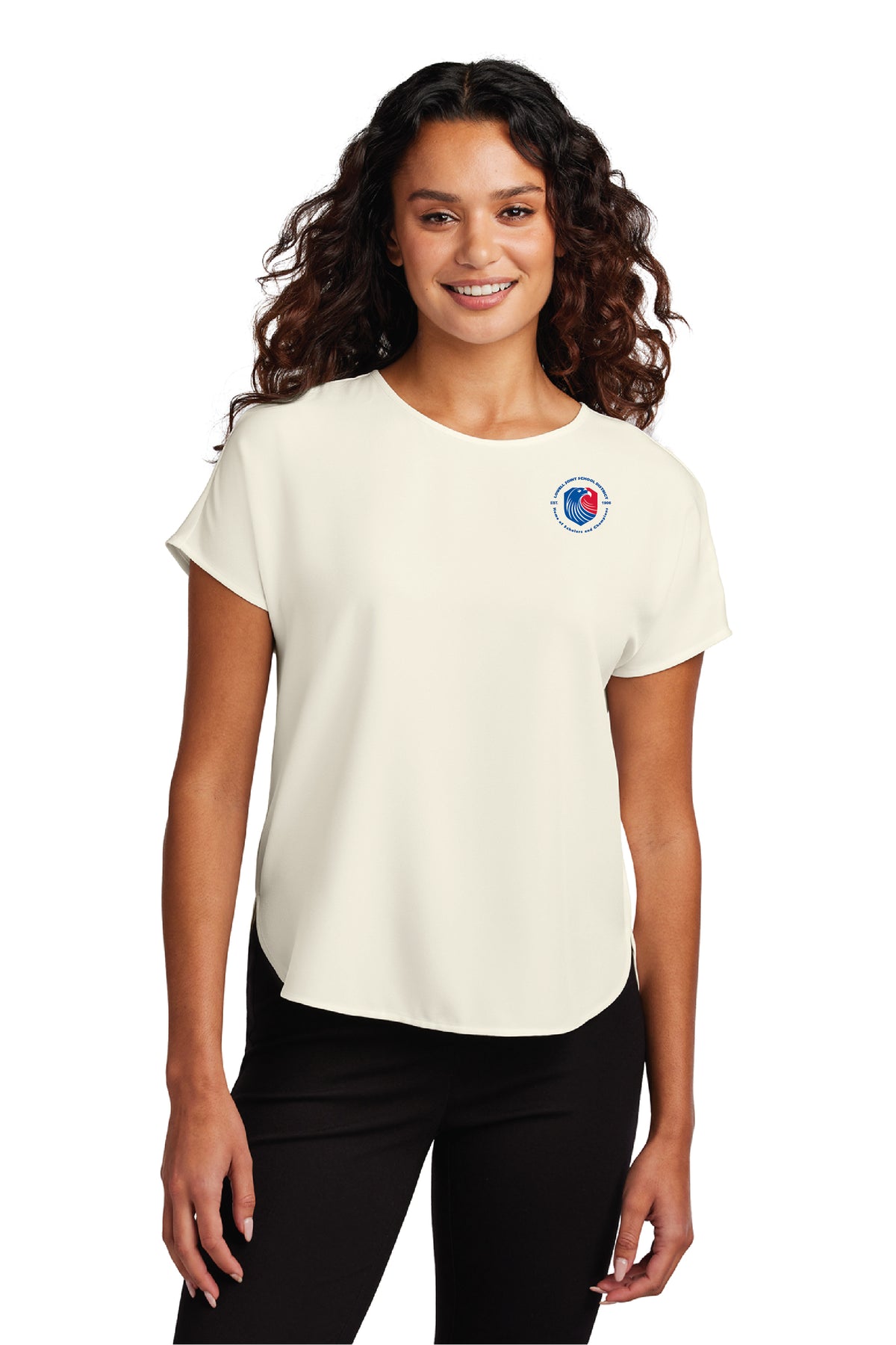 LJSD | Womens Stretch Crepe Crew