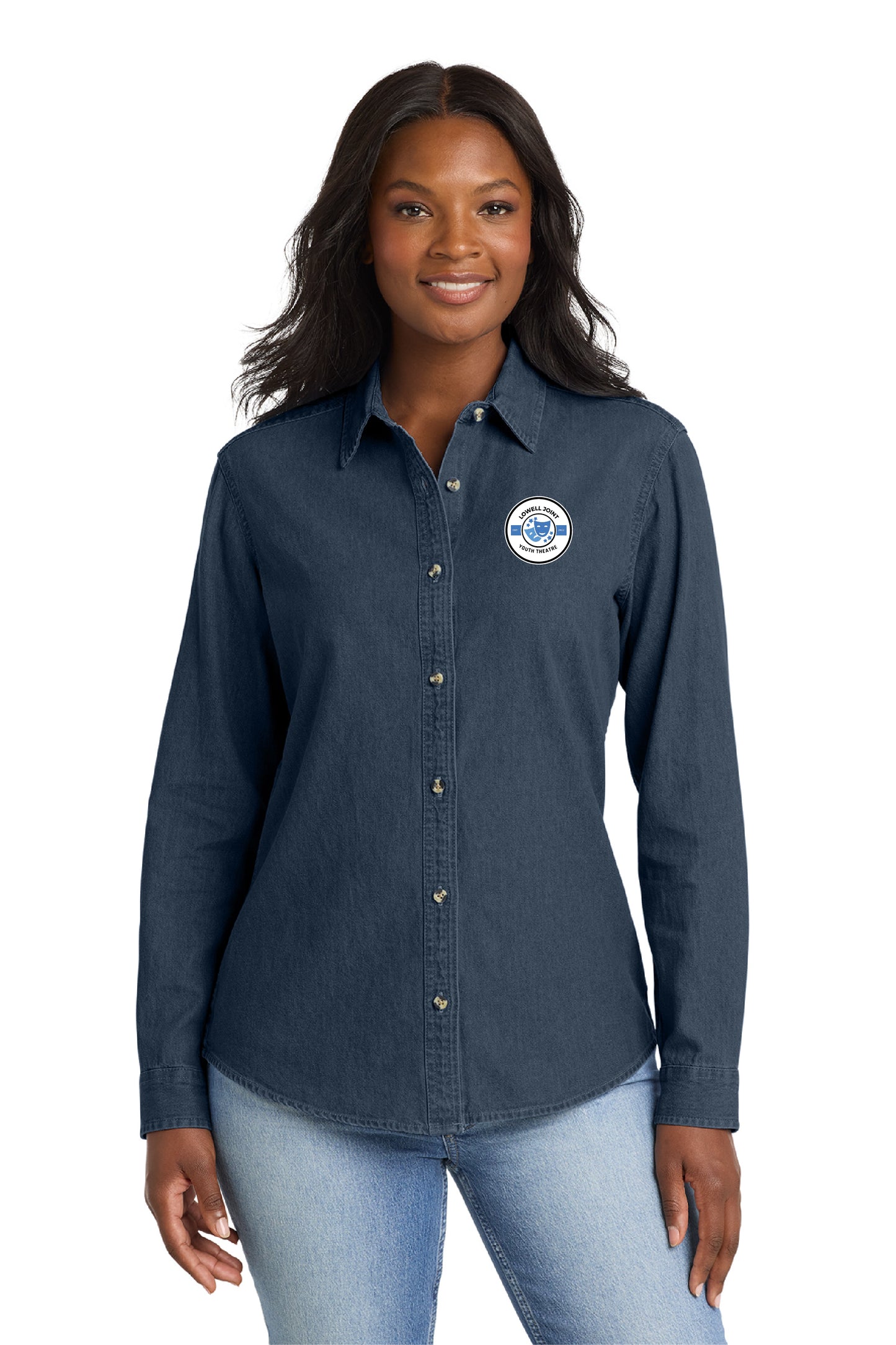 LJ Youth Theater | Women's Denim Long Sleeve Shirt