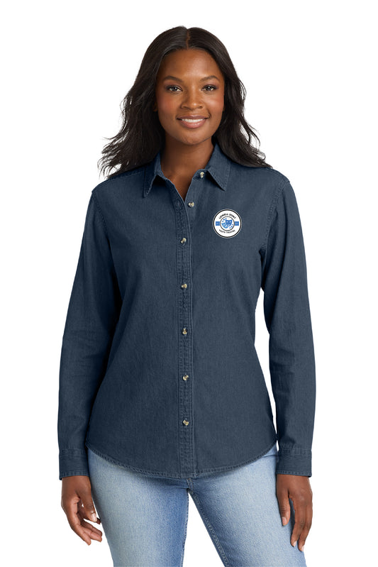 LJ Youth Theater | Women's Denim Long Sleeve Shirt