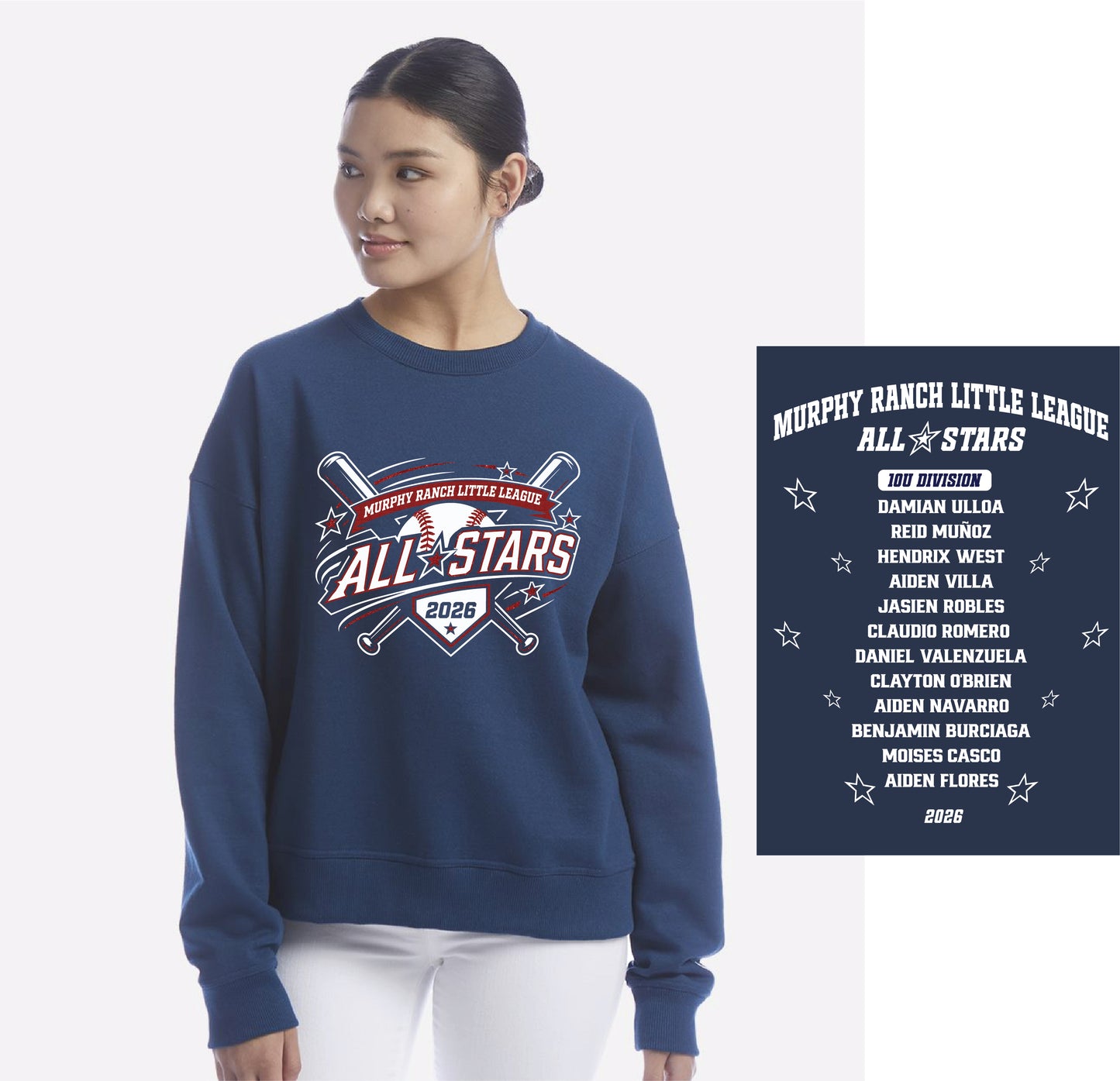 Murphy Ranch All Stars | Unisex Crewneck Fleece