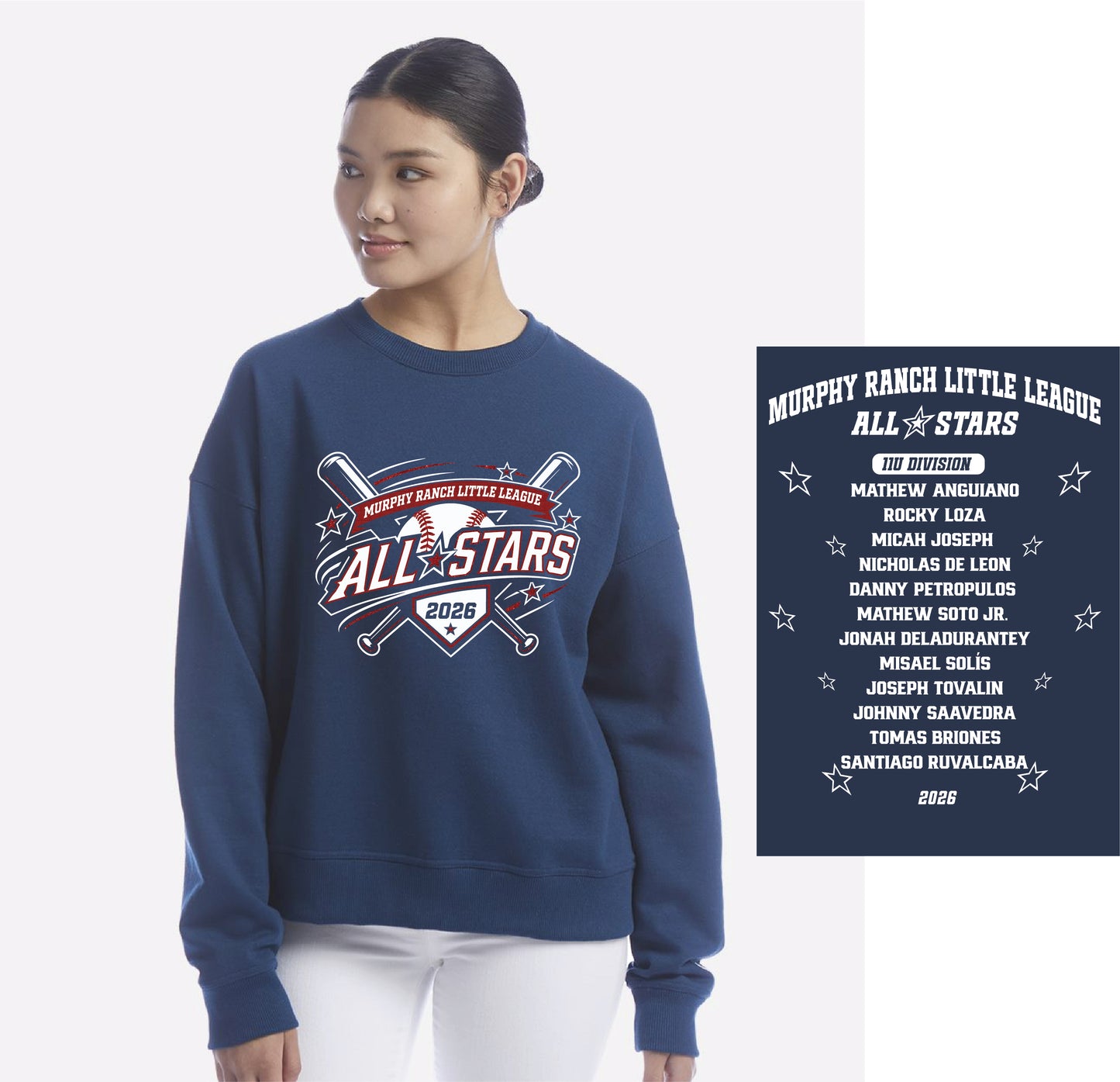 Murphy Ranch All Stars | Unisex Crewneck Fleece