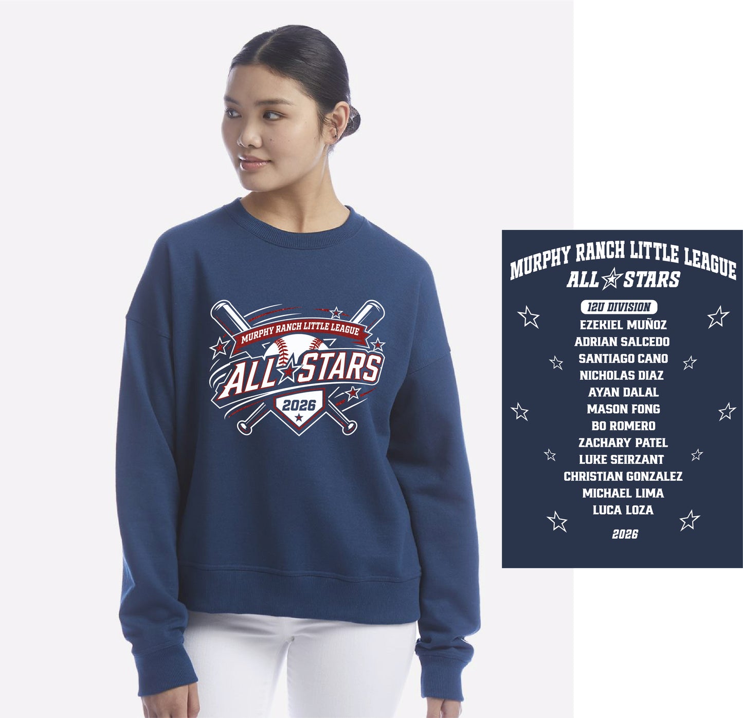 Murphy Ranch All Stars | Unisex Crewneck Fleece