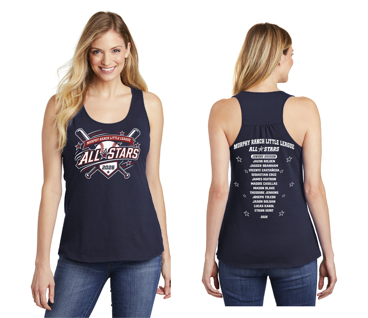 Murphy Ranch All Stars | Ladies Racerback Tank