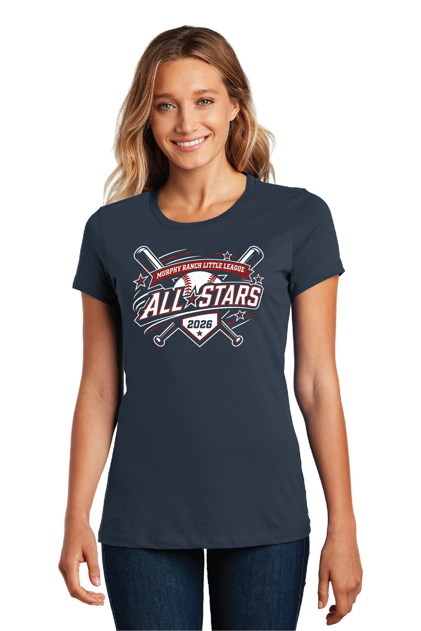 Murphy Ranch All Stars | Ladies Ringspun Tee