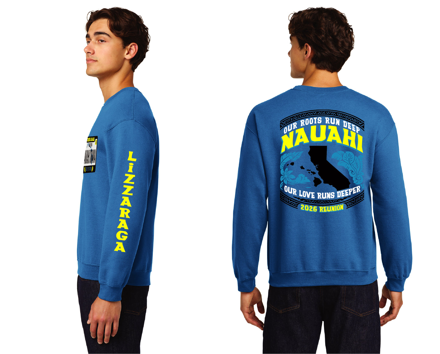 Nauahi 2026 Reunion | Unisex Crewneck Fleece