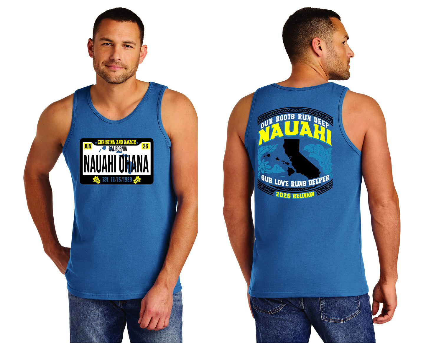 Nauahi 2026 Reunion | Cotton Tank Top