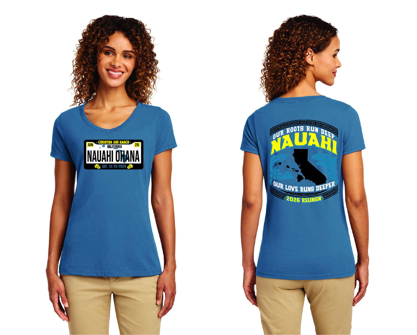 Nauahi 2026 Reunion | Ladies Vneck