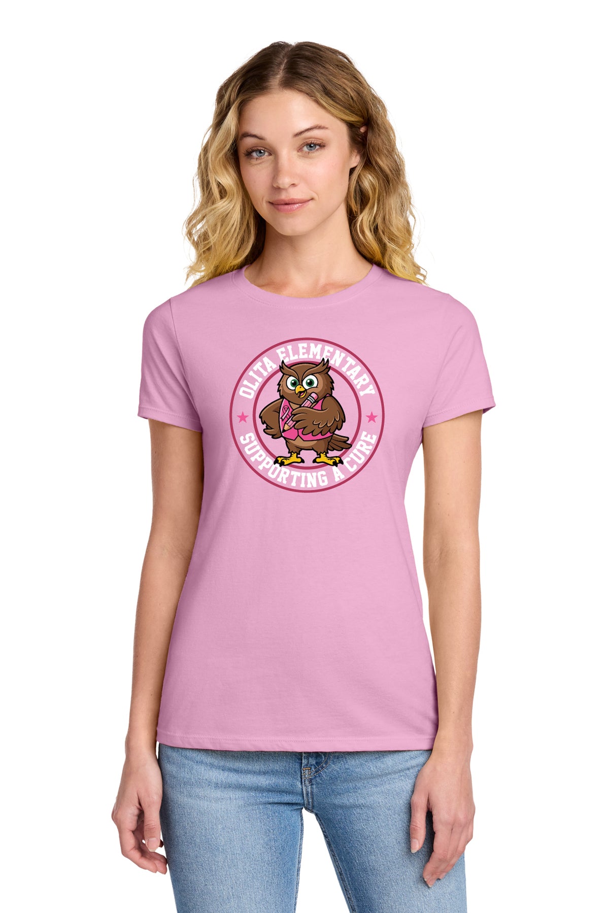 Olita | Ladies Pink Tee
