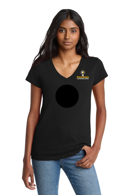 PowerSource | Ladies Ringspun Vneck