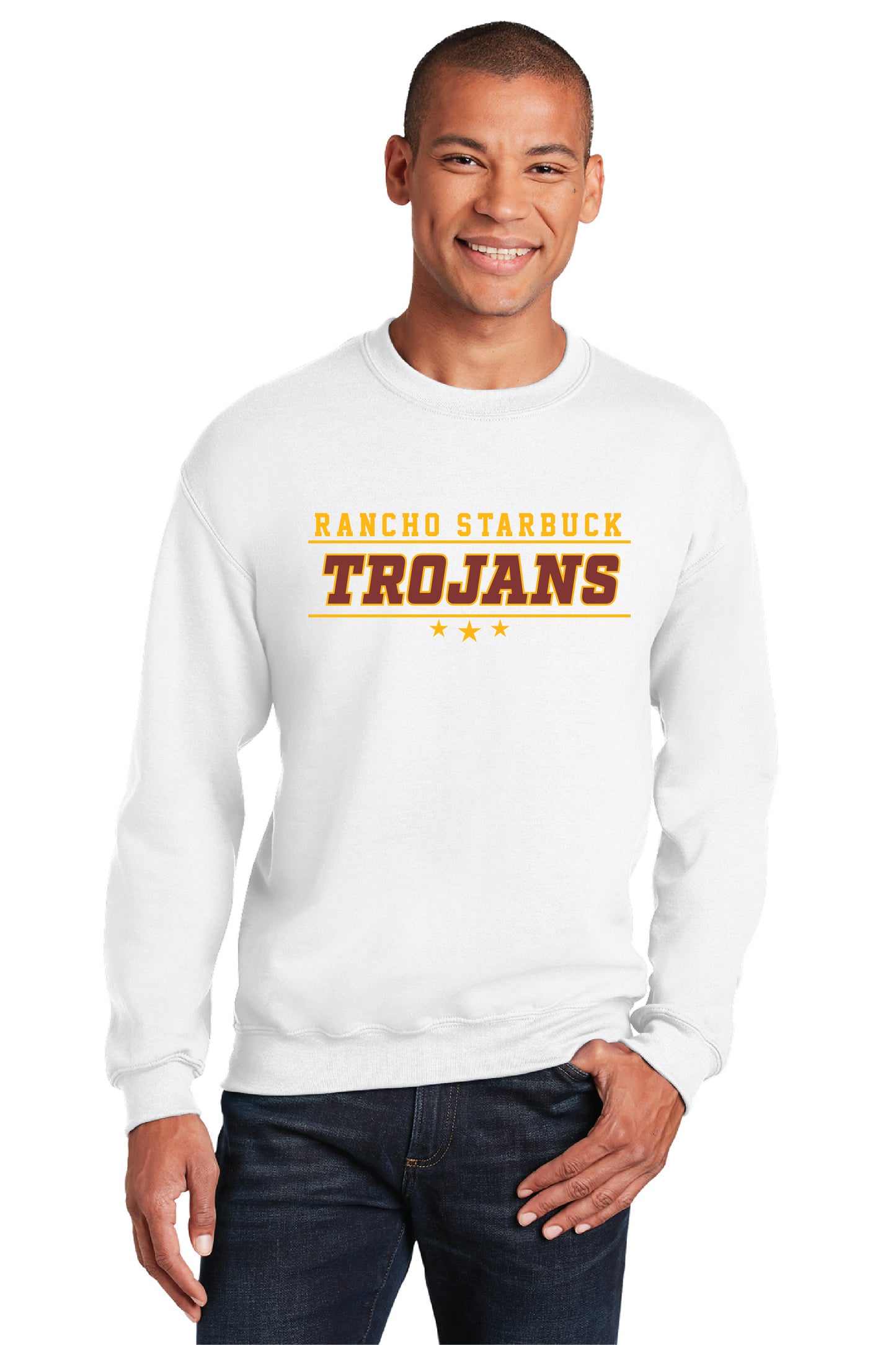 Rancho Rack Design 2 | Unisex Crewneck Fleece