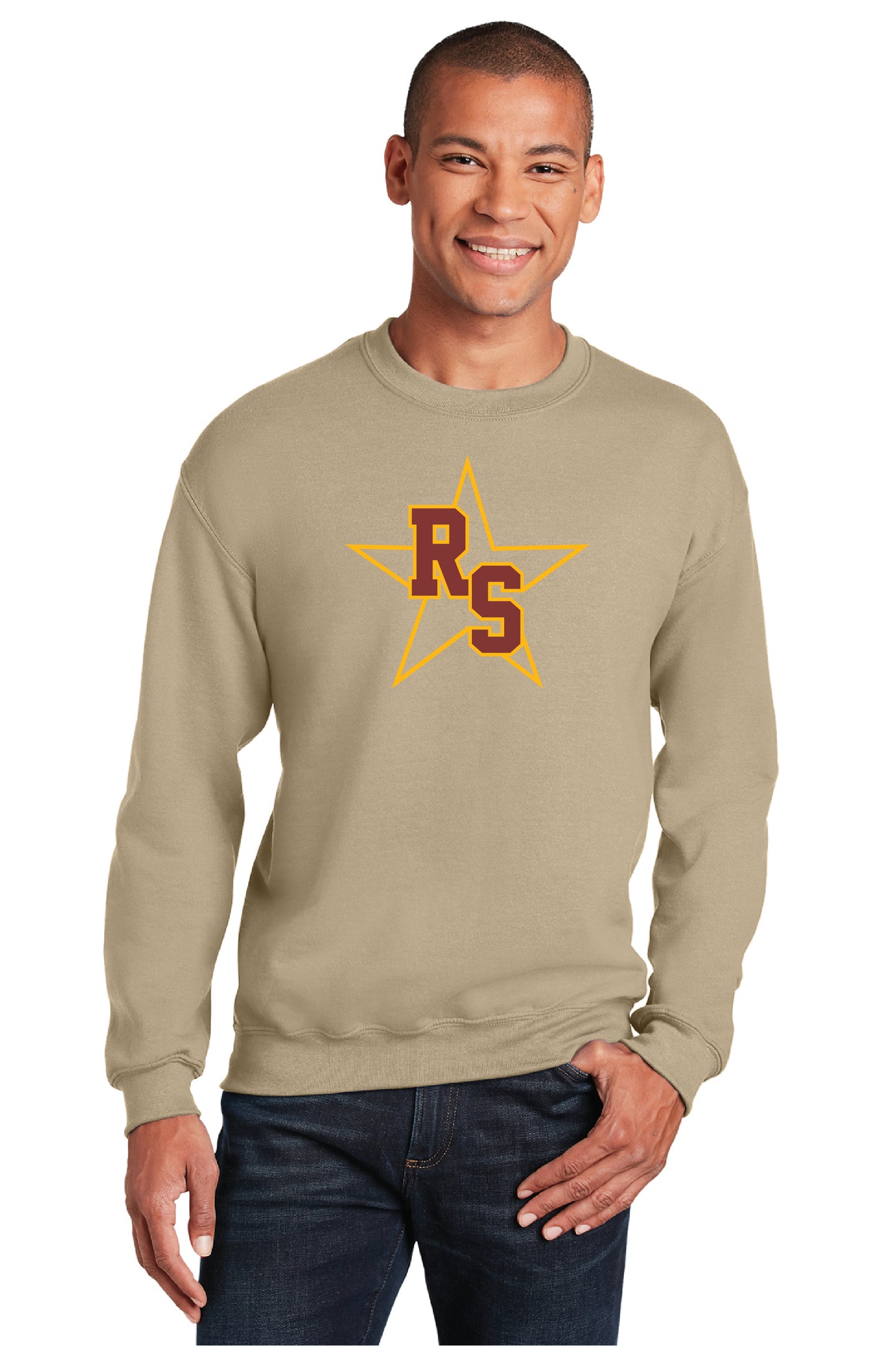 Rancho Rack Design 3 | Unisex Crewneck Fleece