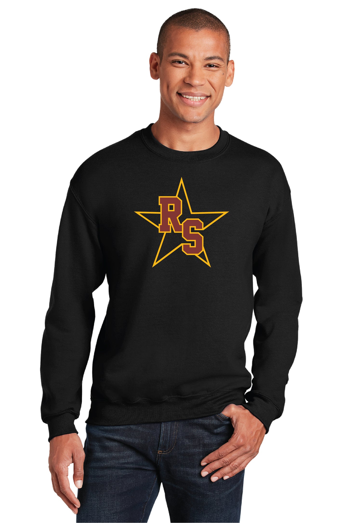Rancho Rack Design 3 | Unisex Crewneck Fleece
