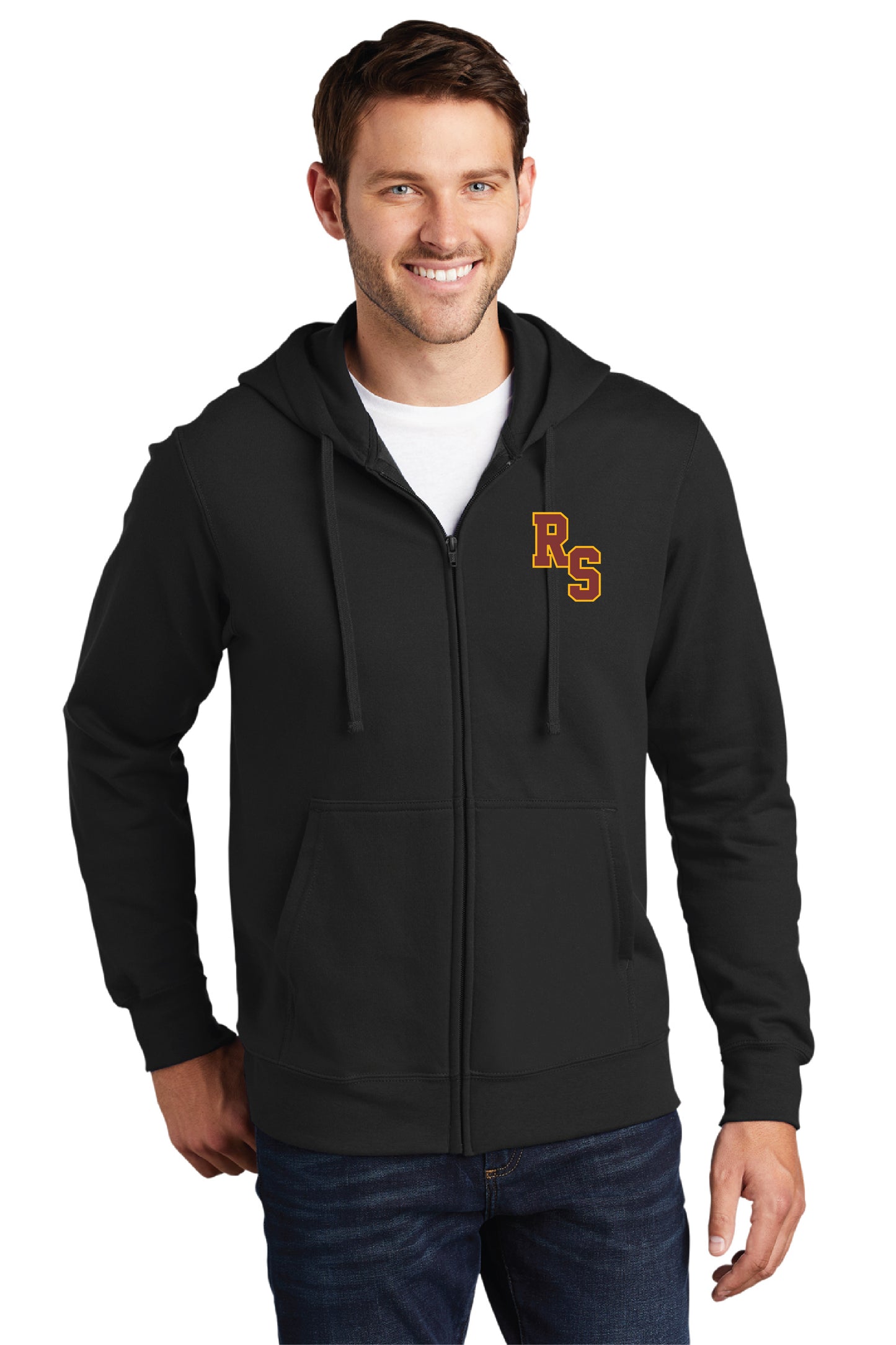 Rancho Rack Design 4 | Embroidered Unisex Zip-Up Hoody