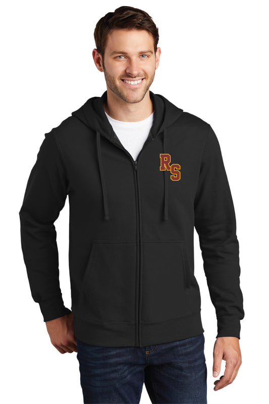 Rancho Rack Design 4 | Embroidered Unisex Zip-Up Hoody