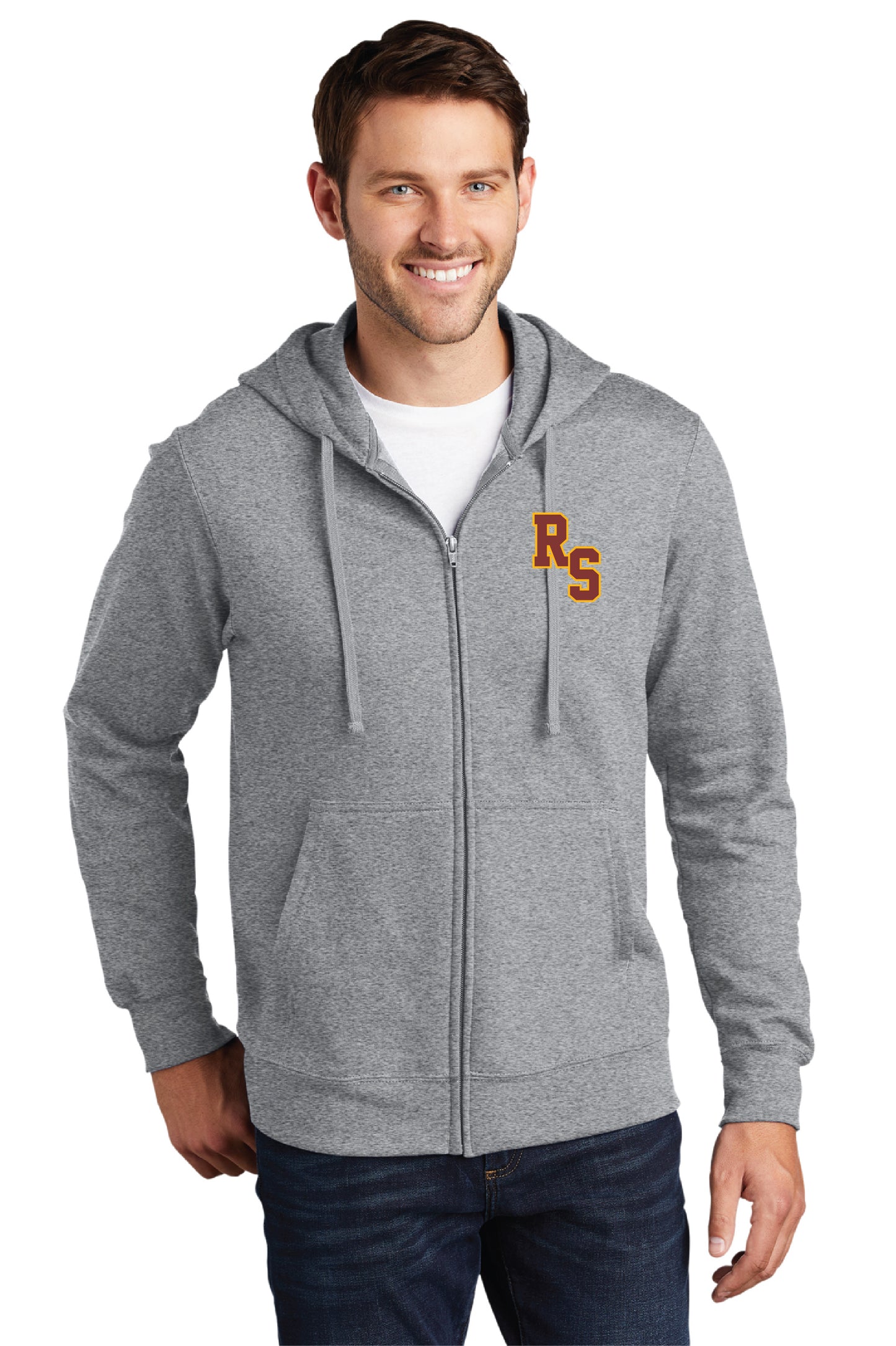 Rancho Rack Design 4 | Embroidered Unisex Zip-Up Hoody