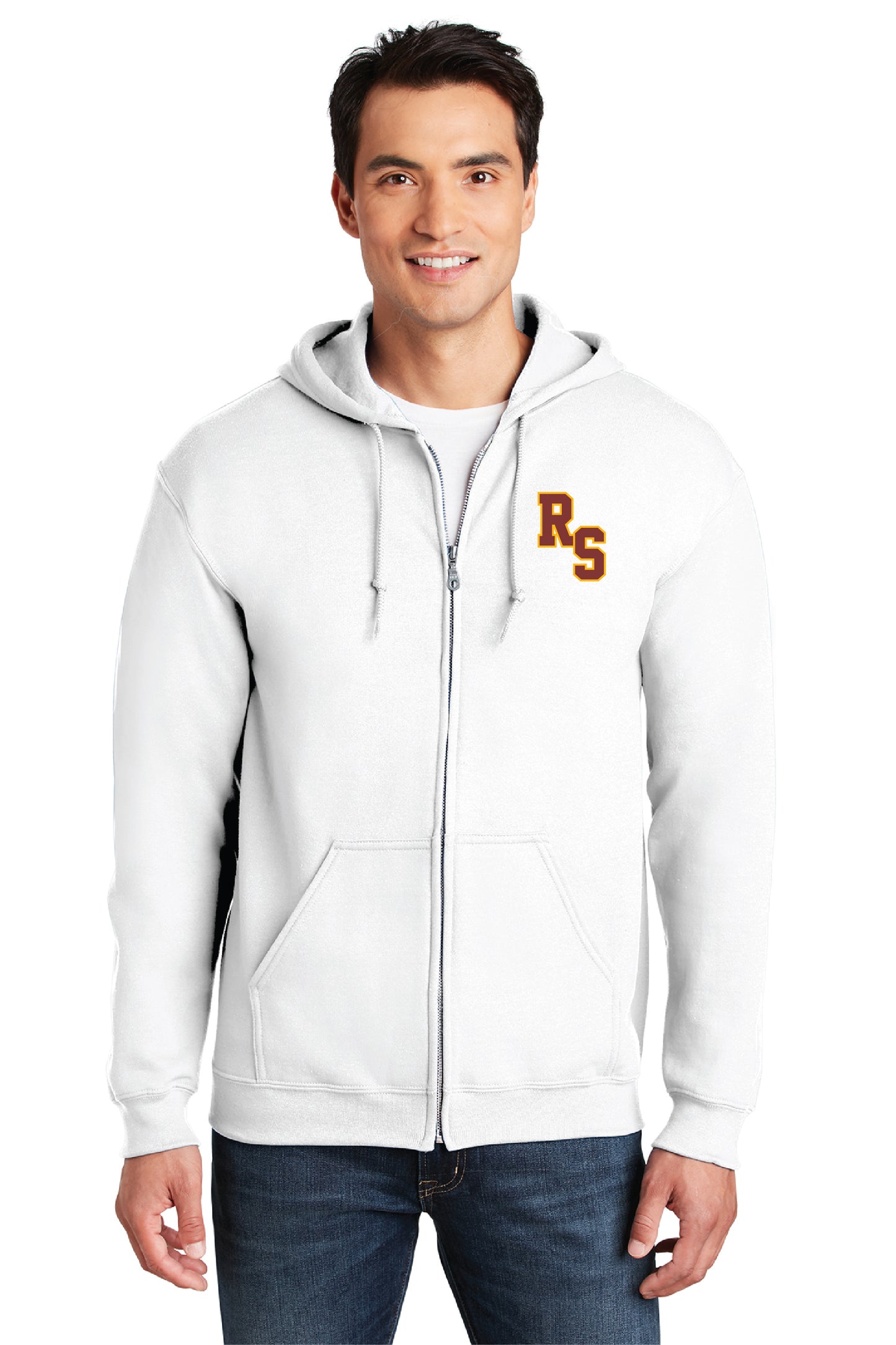 Rancho Rack Design 4 | Embroidered Unisex Zip-Up Hoody