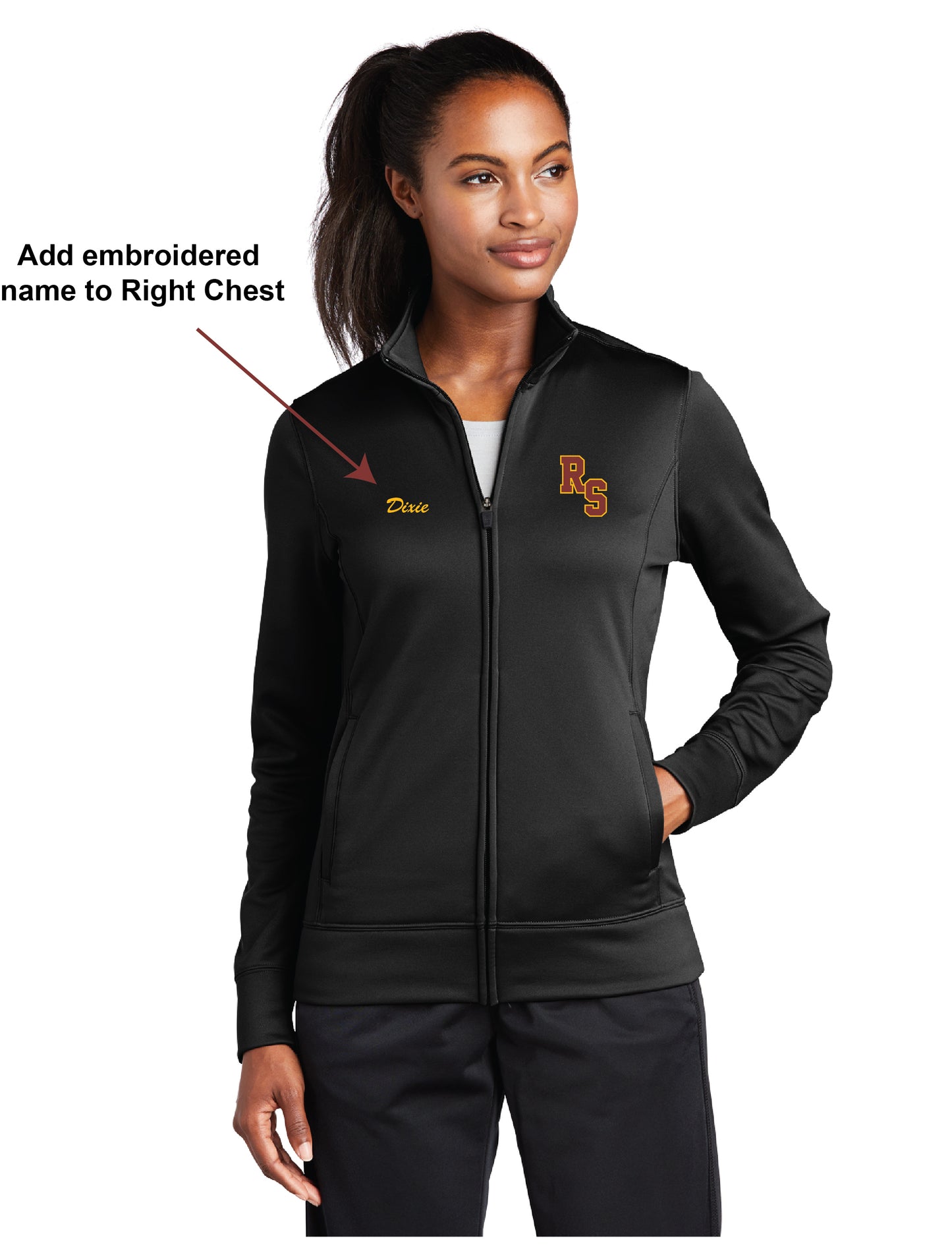 Rancho Staff | Add name to right chest of apparel item