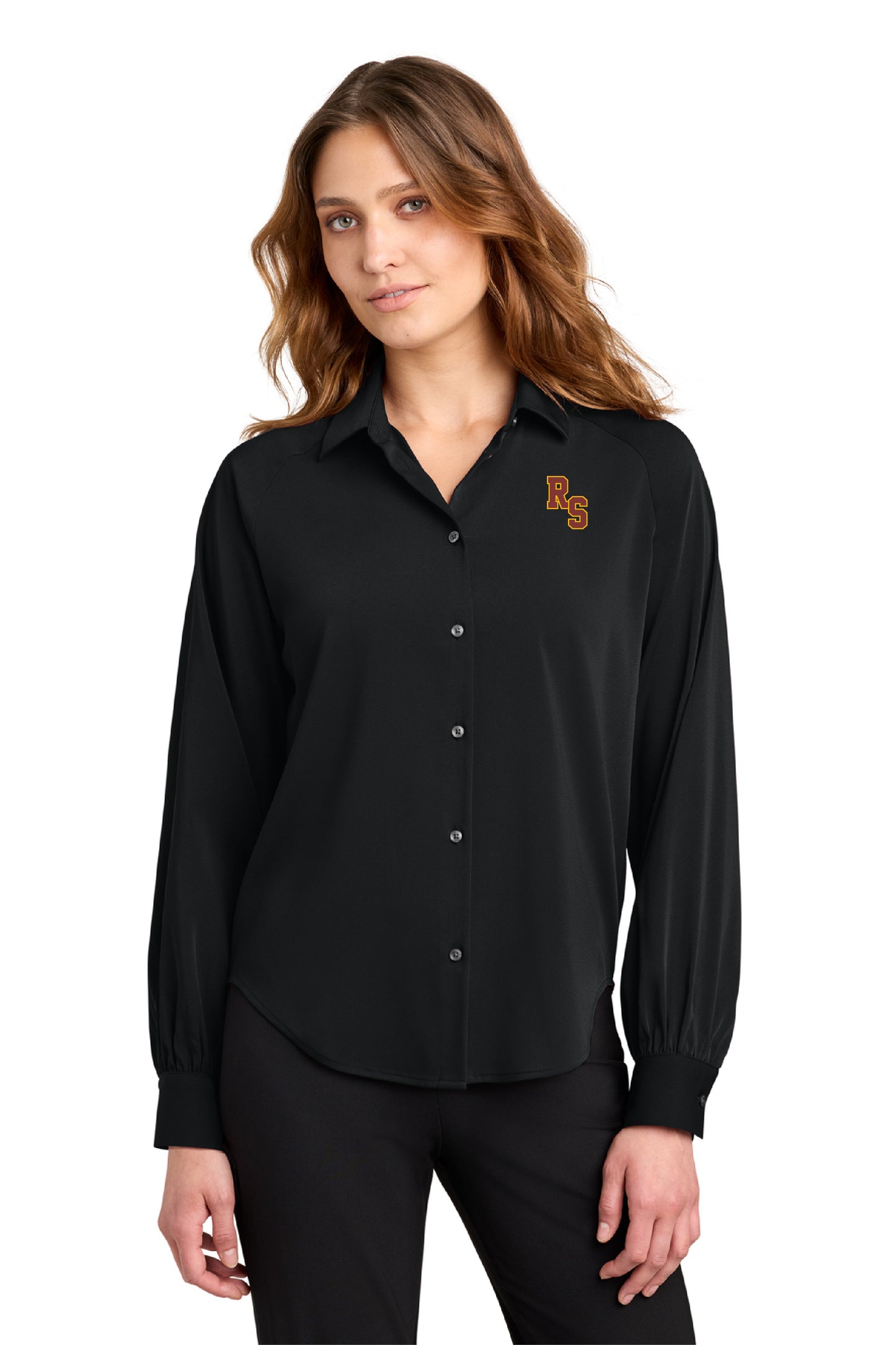Rancho Staff | Womens Long Sleeve Button Up Blouse