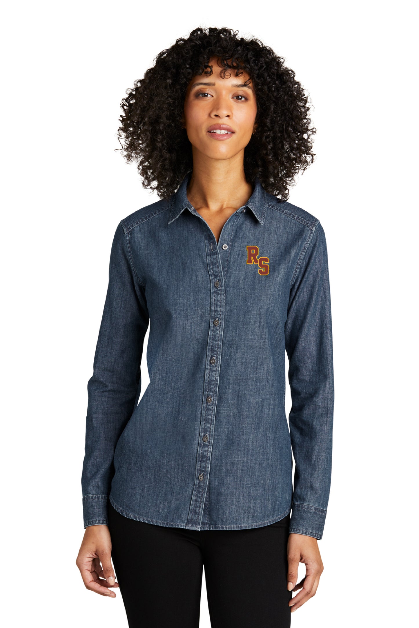 Rancho Staff | Women's Denim Long Sleeve Shirt