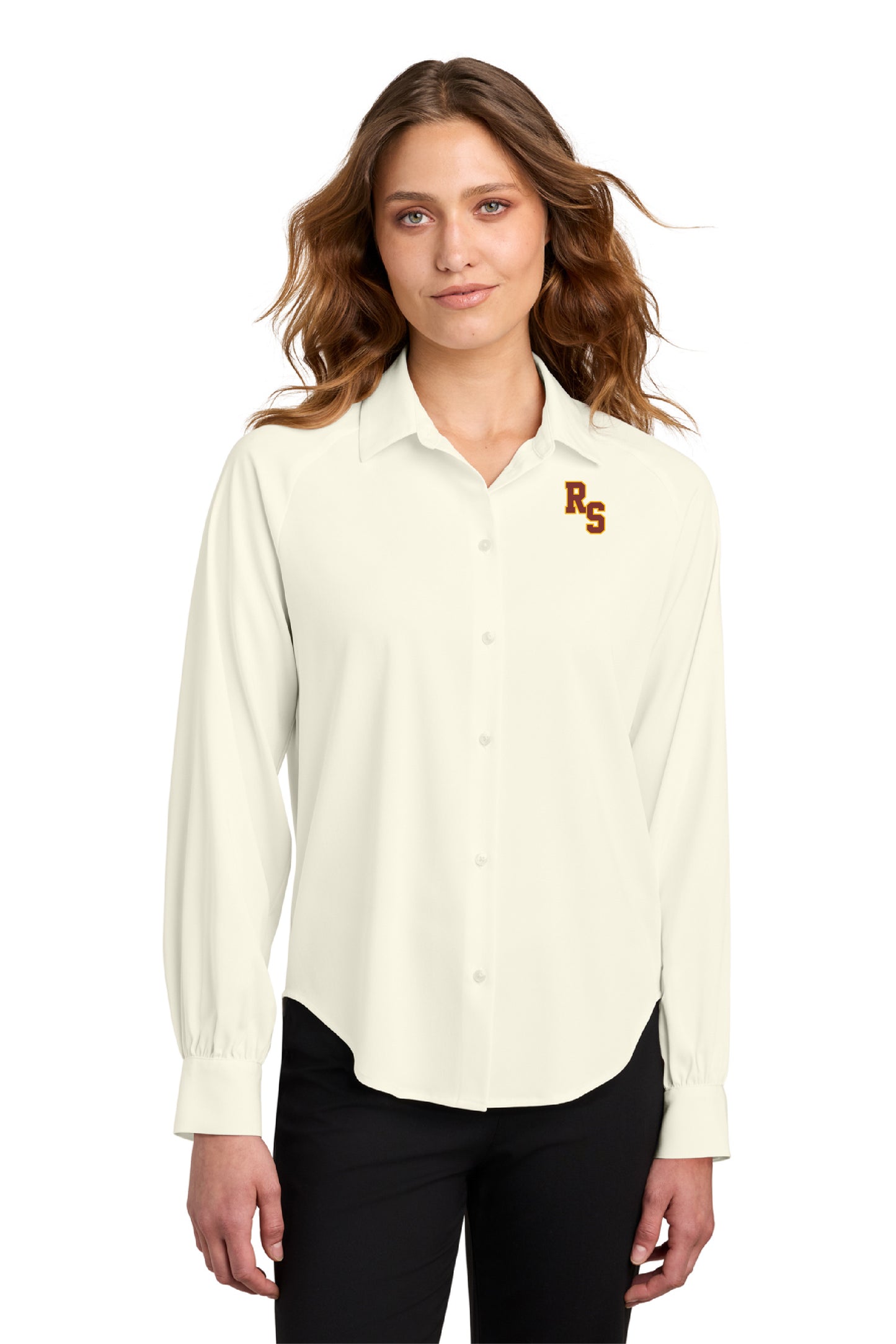Rancho Staff | Womens Long Sleeve Button Up Blouse