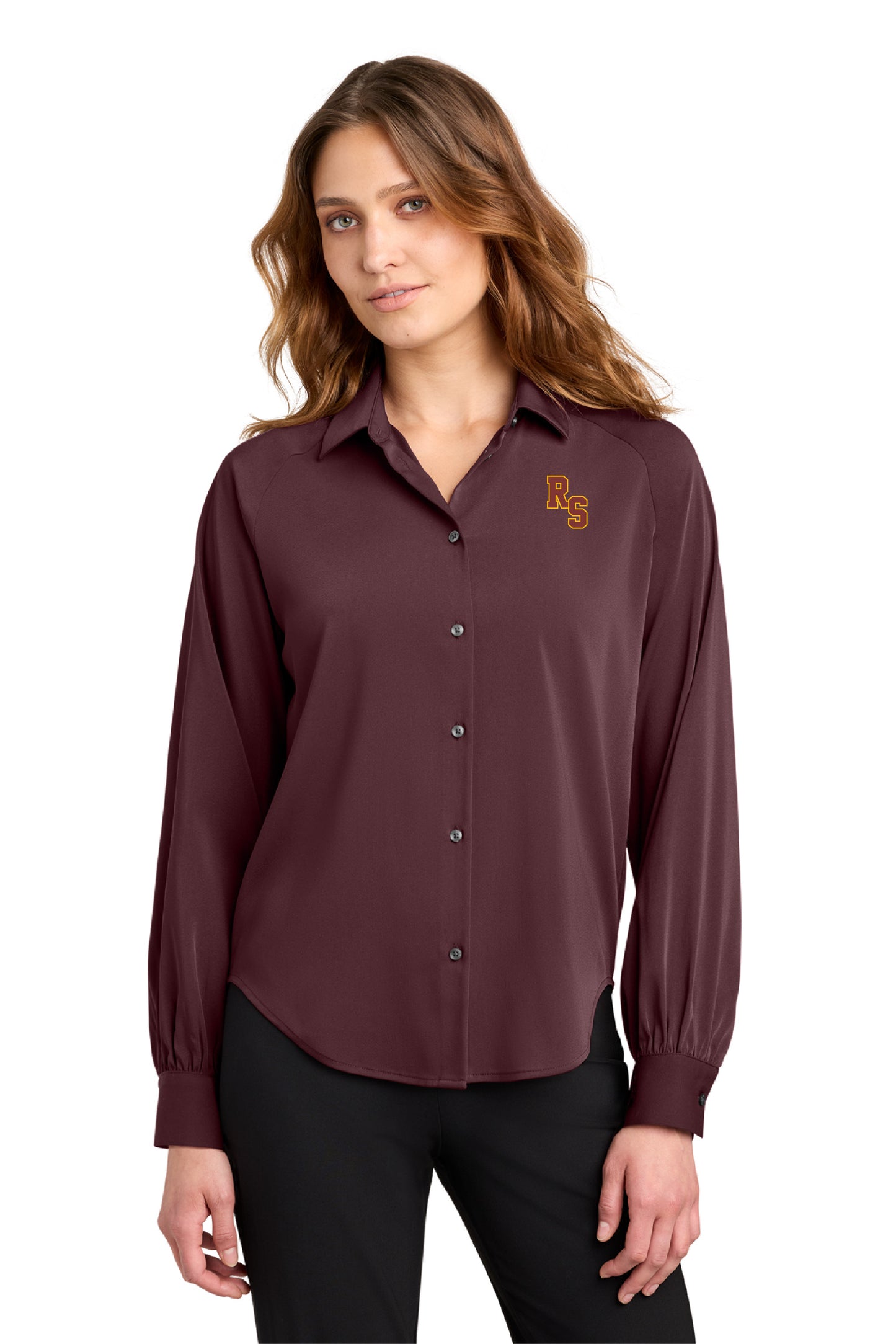 Rancho Staff | Womens Long Sleeve Button Up Blouse