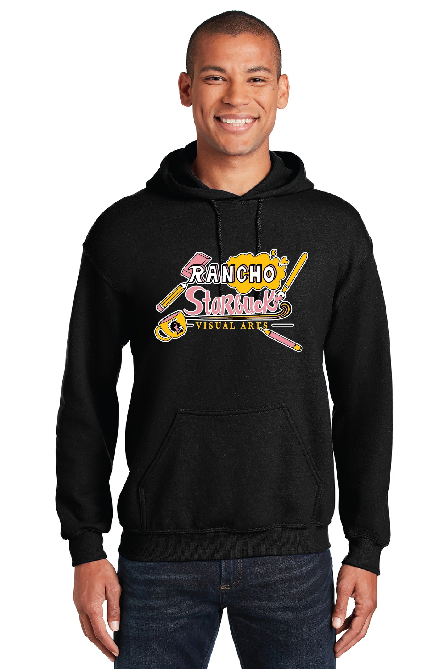 Rancho Rack Visual Arts | Unisex Adult  Hoody