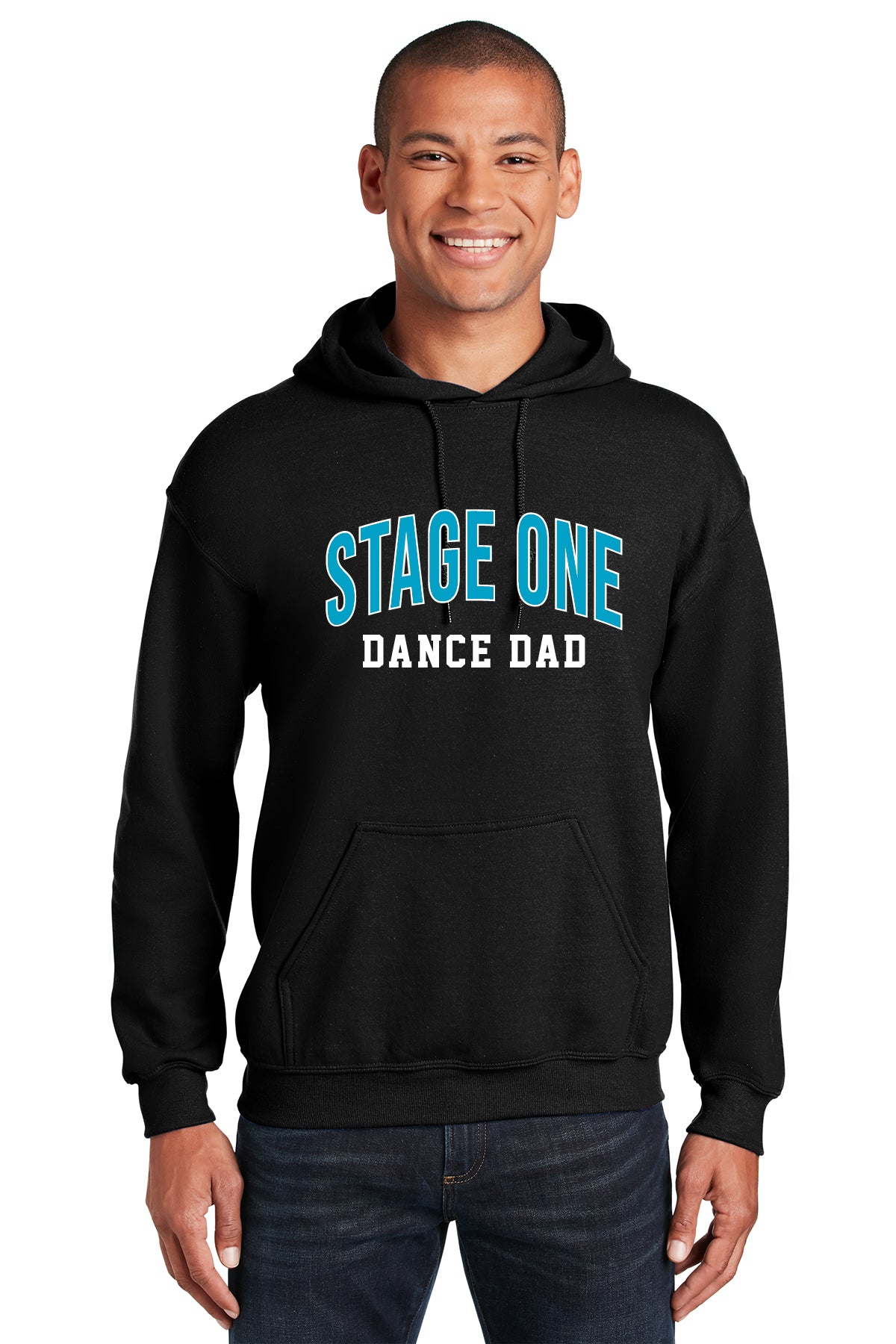 Stage One D2 Dad | Embroidered Unisex Adult Hoody