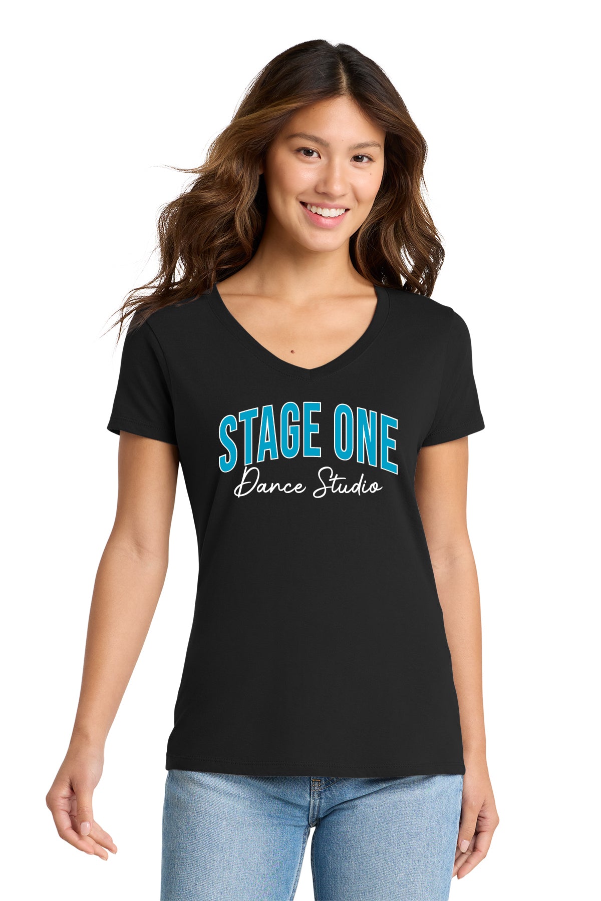 Stage One D2 | Ladies Ringspun Vneck