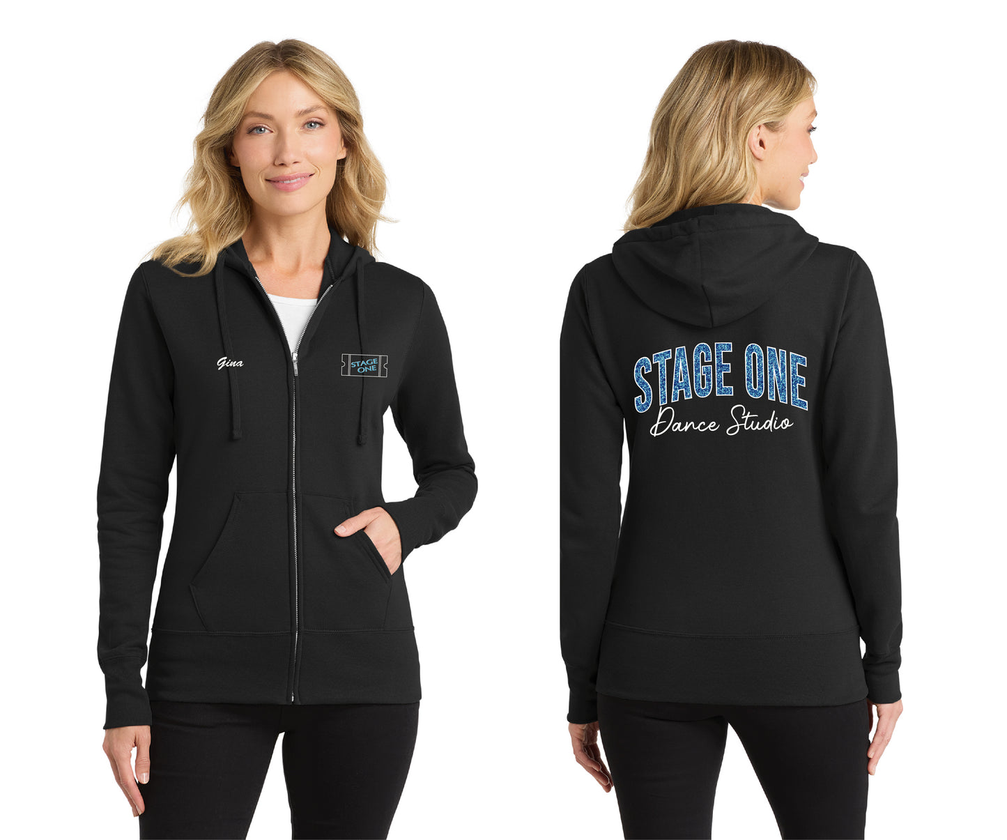 Stage One | Unisex Zip up Hoody